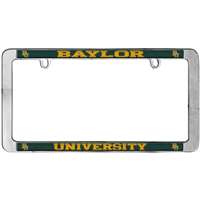 Baylor Bears Thin Metal License Plate Frame