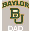 Baylor Bears Transfer Decal - Dad