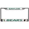 Baylor Bears Metal License Plate Frame w/Domed Acrylic