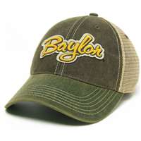 Baylor Bears Legacy Trucker Hat - Black/Green