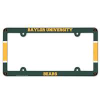 Baylor Bears Plastic License Plate Frame