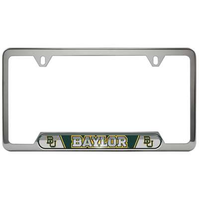 Baylor Bears Stainless Steel License Plate Frame