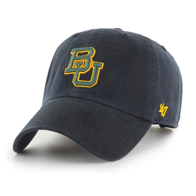 Baylor Bears 47 Brand Clean Up Adjustable Hat - Bl