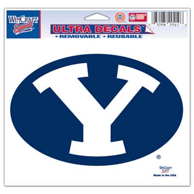 Byu Cougars Ultra Decal 5" x 6"