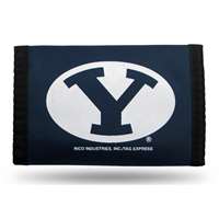 BYU Cougars Nylon Tri-Fold Wallet