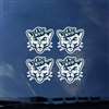 BYU Cougars Transfer Decals - Set of 4
