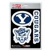 BYU Cougars Decals - 3 Pack