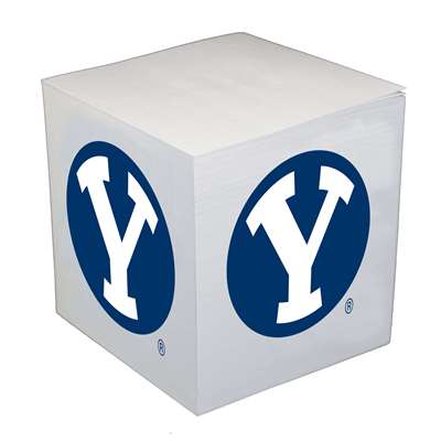 BYU Cougars Sticky Note Memo Cube - 550 Sheets