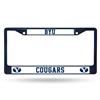 BYU Cougars Team Color Chrome License Plate Frame