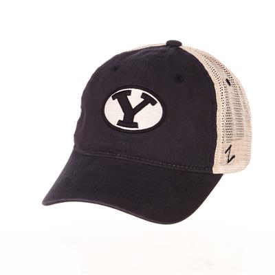 BYU Cougars Zephyr Campus Trucker Adjustable Hat