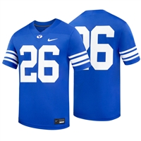Nike BYU Cougars Replica Football Jersey - #26 - Game Royal