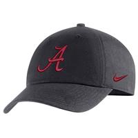Nike Alabama Crimson Tide Campus Adjustable Hat - Anthracite