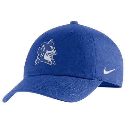Nike Duke Blue Devils Campus Adjustable Hat - Royal - Blue Devil Logo