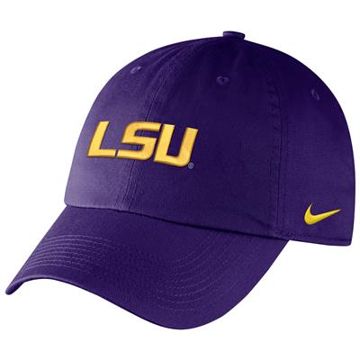 Nike LSU Tigers Campus Adjustable Hat - Purple