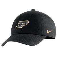 Nike Purdue Boilermakers Campus Adjustable Hat - Black