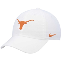 Nike Texas Longhorns Campus Adjustable Hat - White