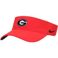 Nike Georgia Bulldogs Dri-Fit Adjustable Visor - R