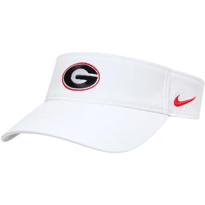 Nike Georgia Bulldogs Dri-Fit Adjustable Visor - W