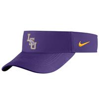 Nike LSU Tigers Dri-Fit Adjustable Visor - Purple