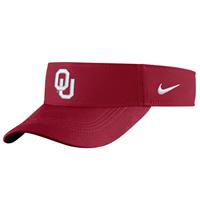 Nike Oklahoma Sooners Dri-Fit Adjustable Visor - Crimson