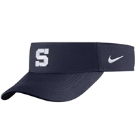Nike Penn State Nittany Lions Dri-Fit Adjustable Visor - Navy - S Logo
