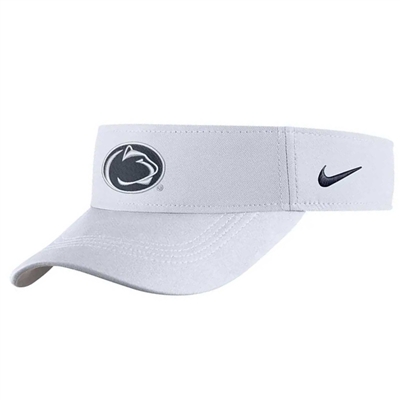Nike Penn State Nittany Lions Dri-Fit Adjustable Visor - White