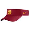 Nike USC Trojans Dri-Fit Adjustable Visor - Crimson