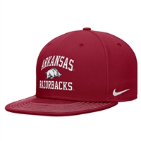Nike Arkansas Razorbacks Pro Flatbill Snapback Hat