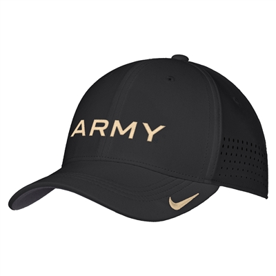 Nike Army Black Knights Dri-FIT On-Field Aerobill Swoosh Flex Hat