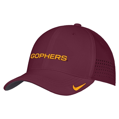 Nike Minnesota Golden Gophers Dri-FIT On-Field Aerobill Swoosh Flex Hat