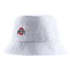 Nike Ohio State Buckeyes Core Bucket Hat - White