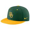 Nike Baylor Bears Aero True Fitted Baseball Hat -