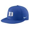 Nike Duke Blue Devils Aero True Fitted Baseball Ha