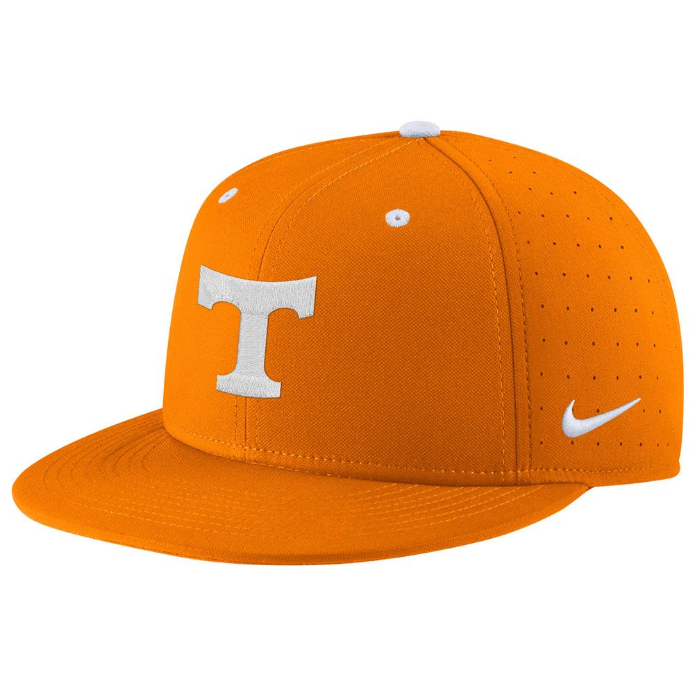 Nike Tennessee Volunteers Aero True Fitted Baseball Hat - Orange