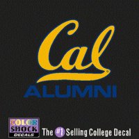 California Berkeley Golden Bears Decal - Cal Over Alumni