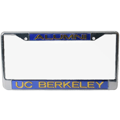 California Golden Bears Metal Alumni Inlaid Acrylic License Plate Frame - Berkeley