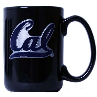 California Golden Bears 15oz Black Ceramic Mug