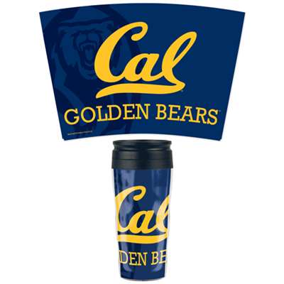 California Golden Bears 16oz Plastic Travel Mug