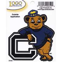 California Golden Bears Logo Decal- Vintage Logo- 3.5" x 3.5"