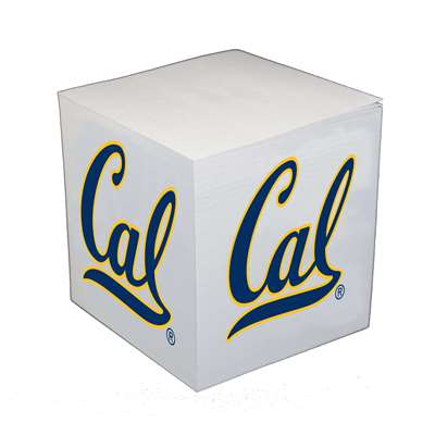 California Golden Bears Sticky Note Memo Cube - 550 Sheets