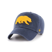 California Golden Bears 47 Brand Clean Up Adjustable Hat - Navy - Bear