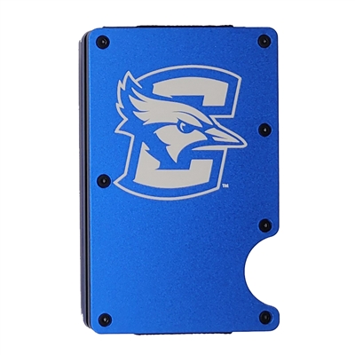Creighton Bluejays Aluminum RFID Cardholder - Blue