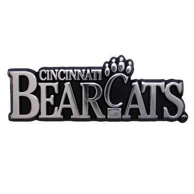 Cincinnati Bearcats Chrome Plastic Auto Emblem