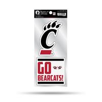 Cincinnati Bearcats Double Up Die Cut Decal Set