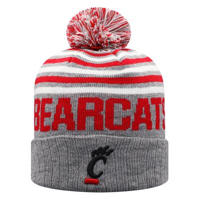 Cincinnati Bearcats Top of the World Ensuing Cuffed Knit Beanie