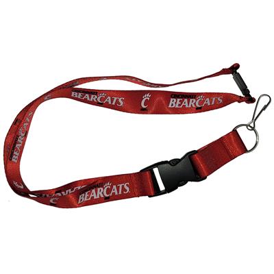 Cincinnati Bearcats Logo Lanyard - Red