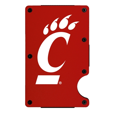 Cincinnati Bearcats Aluminum RFID Cardholder