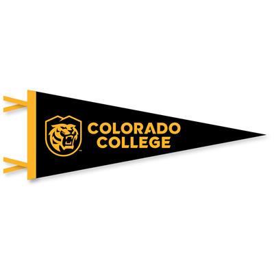 Colorado College Tigers Wool Felt Pennant - 9" x 2