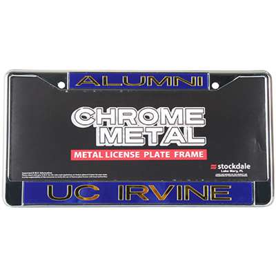 Uc Irvine Anteaters Metal Alumni Inlaid Acrylic License Plate Frame