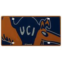 UC Irvine Anteaters Full Color Mega Inlay License Plate